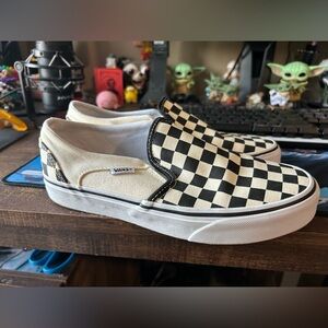 Vans Skate Slip-On Checkerboard Shoe